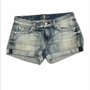 🔴 - 7 for all Mankind Jean Shorts w26